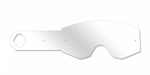 strhávací slídy plexi pro brýle FLY RACING, FLY RACING - USA dětské (10 vrstev v balení, čiré)